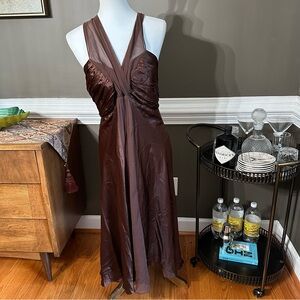 Brand new with tags!  Plus size Donna Ricco NY silk cocktail midi dress 16W